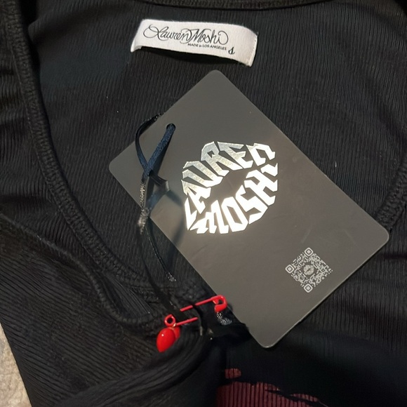 NWT Lauren Moshi Hand Drawn Graphic Tank - Picture 5 of 10